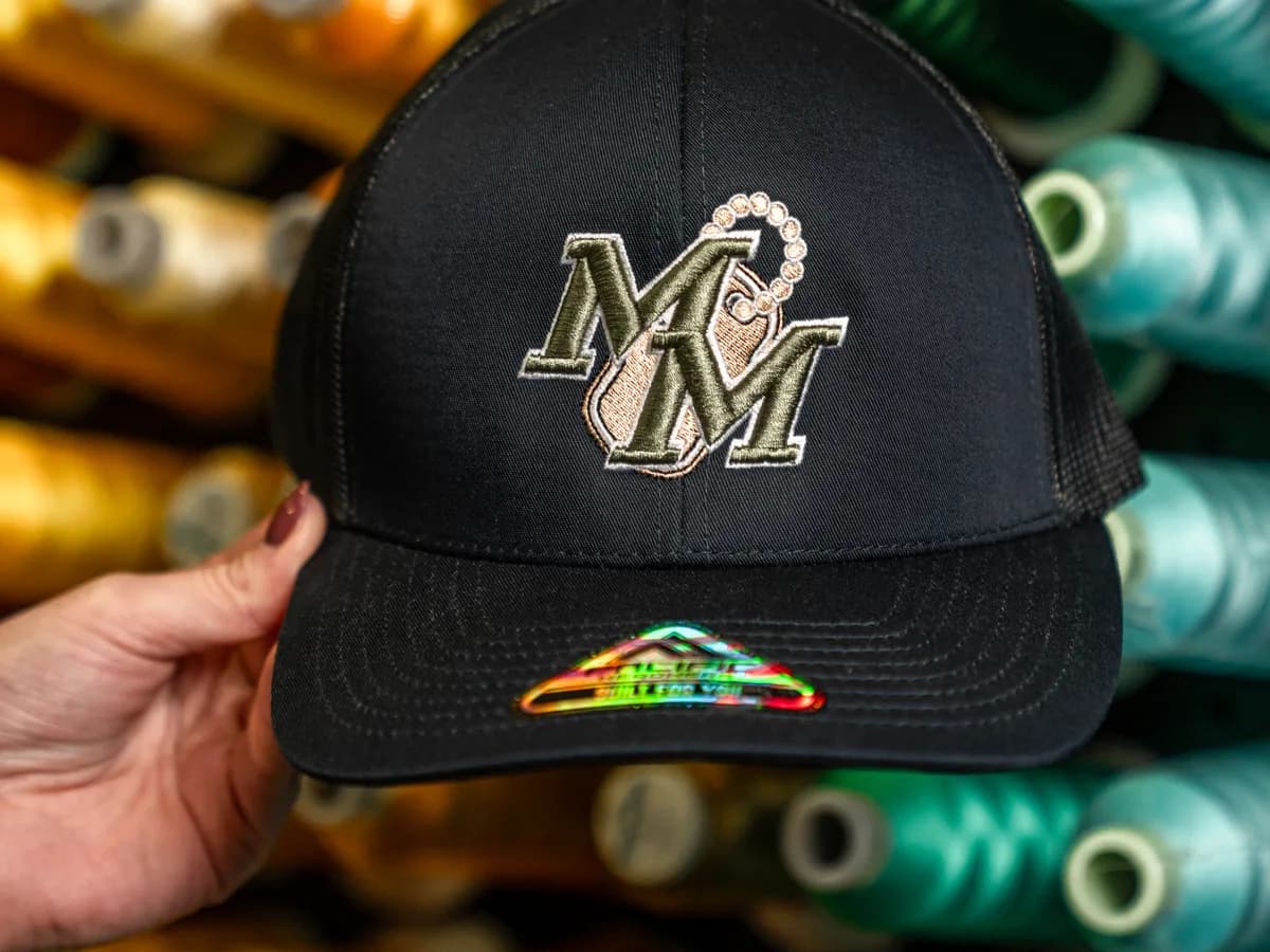Elite Custom Apparel embroidery example
