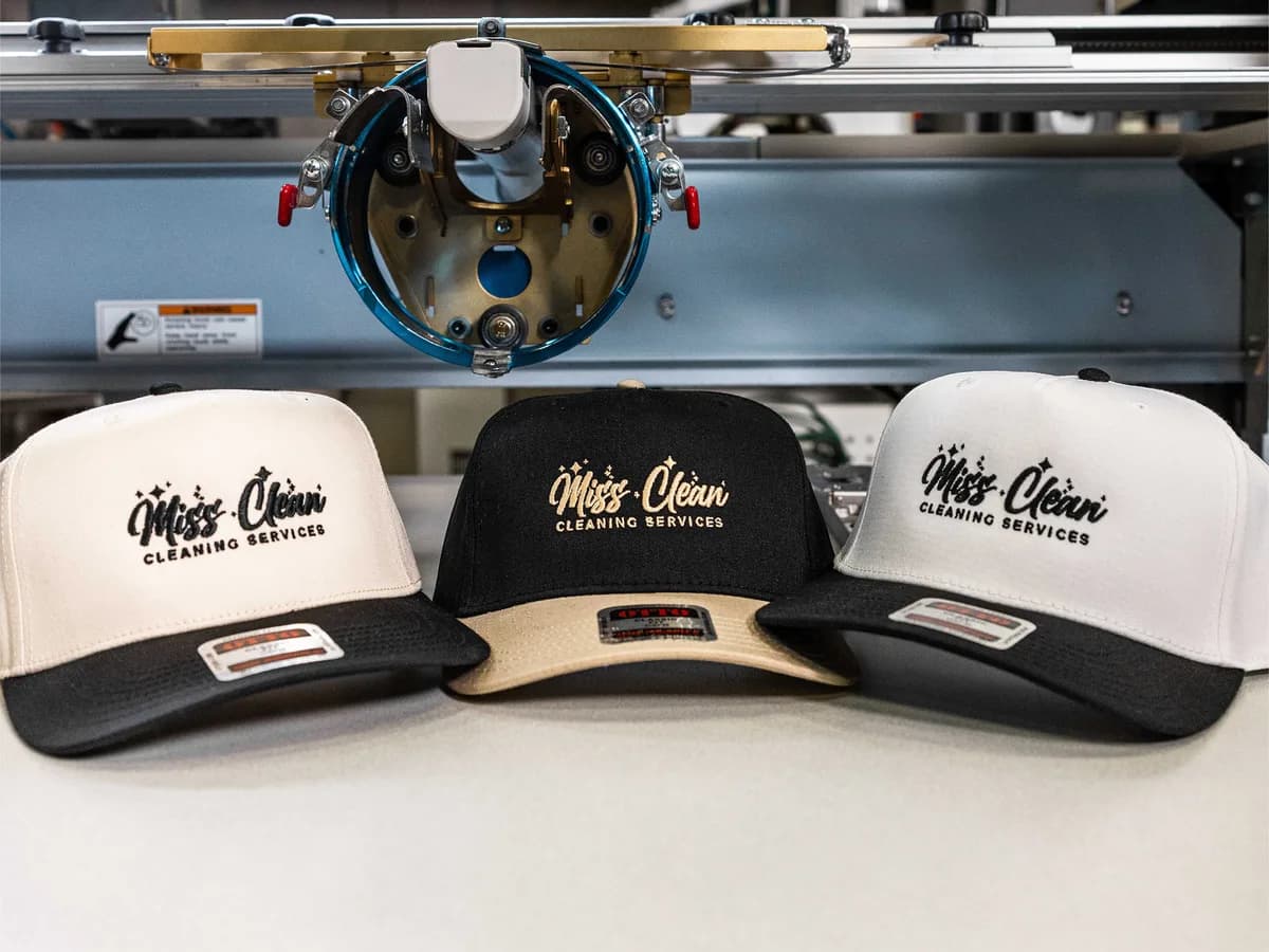 Elite Custom Apparel embroidery example