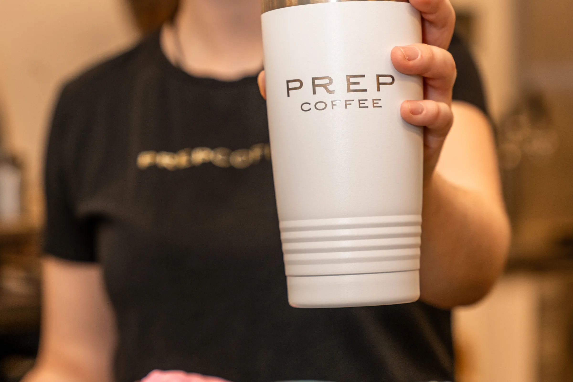 Custom Branded Drinkware — Logo mugs, insulated tumblers, and water bottles people reach for every day.
